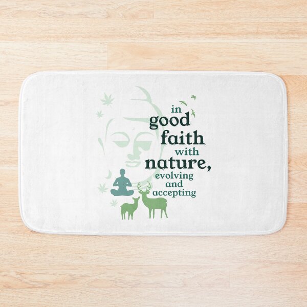 Item preview, In Good Faith With Nature designed and sold by ShubhankarK.
