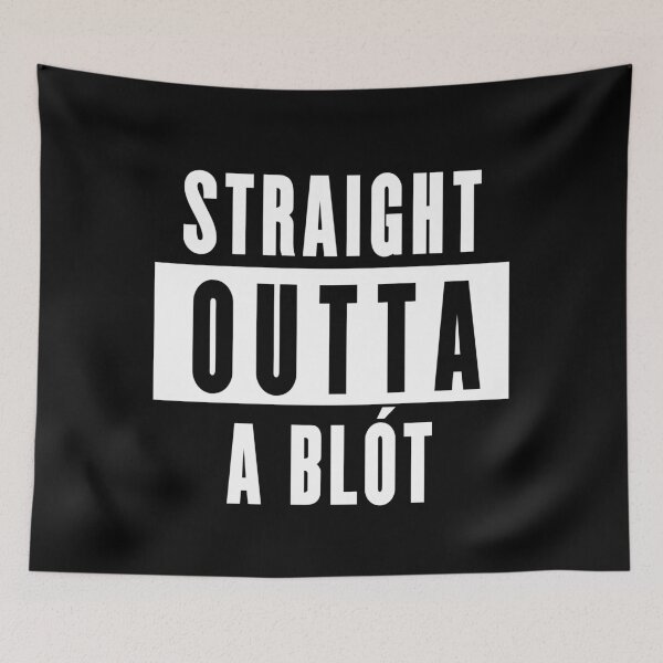 Item preview, Straight Outta A Blot, Parody Style designed and sold by TempleCatWear.