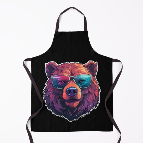 Item preview, New Retro Bear Face designed and sold by Artful-Adam.