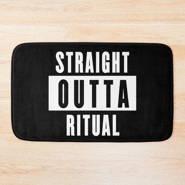 Item preview, Straight Outta Ritual, Parody Style designed and sold by TempleCatWear.