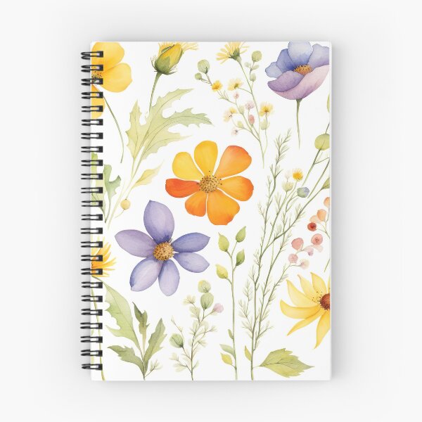 Item preview, Pressed Flowers Watercolor designed and sold by avperth.