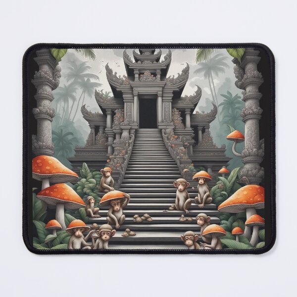 Item preview, Monkeys on magic mushrooms designed and sold by JackFreestone.