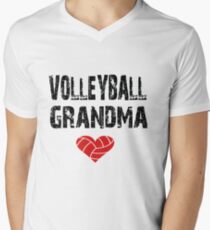 Volleyball Grandma Love Men's V-Neck T-Shirt