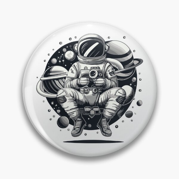 Item preview, Spaceman, Galaxy Space, Vector, vintage,  designed and sold by WycWycCo.