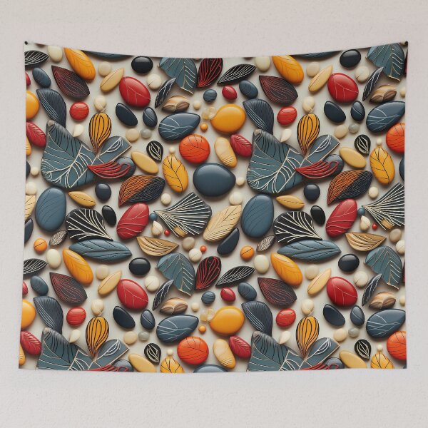 Item preview, African pattern - Pebble Harmony designed and sold by ART-VUVULE.