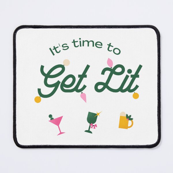 Item preview, Get Lit! Christmas with drinks designed and sold by Dark & Darling.