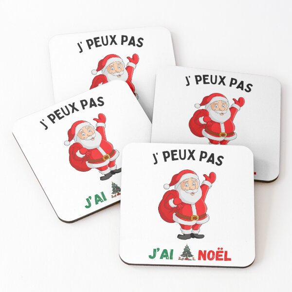 Aperçu de l'œuvre J Peux Pas J'ai Noël créée et vendue par Grafixfun.
