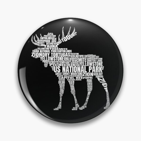 Artikelvorschau, US National Parks Moose Hiking Campground Kids Camping Gear entworfen und verkauft von DynamicDesign.
