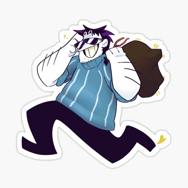 Kevin from the Spooky Month ? Sticker for Sale by Vincentstan