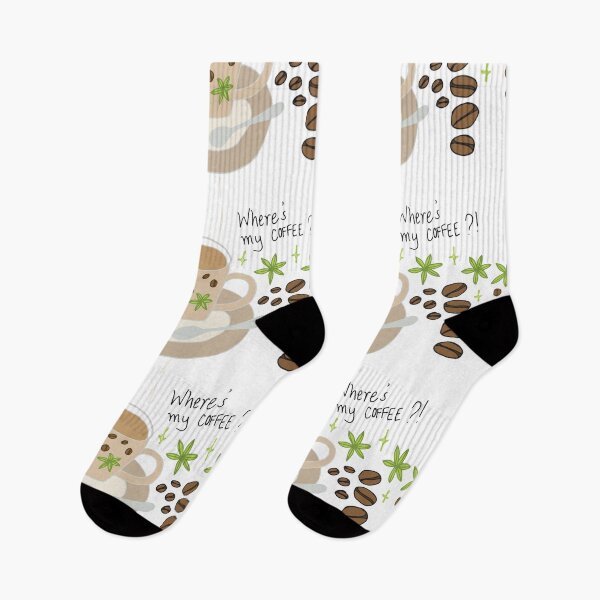 Item preview, Where's my coffee graphic - small designed and sold by SerahO.