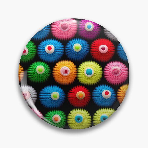 Item preview, Retro design that is reminiscent of pop art motifs made of fabric, wool and felt designed and sold by Pflugart.