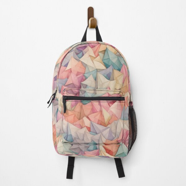 Item preview, Japanese pencil and pastel color origami seamless pattern designed and sold by Onigokko.