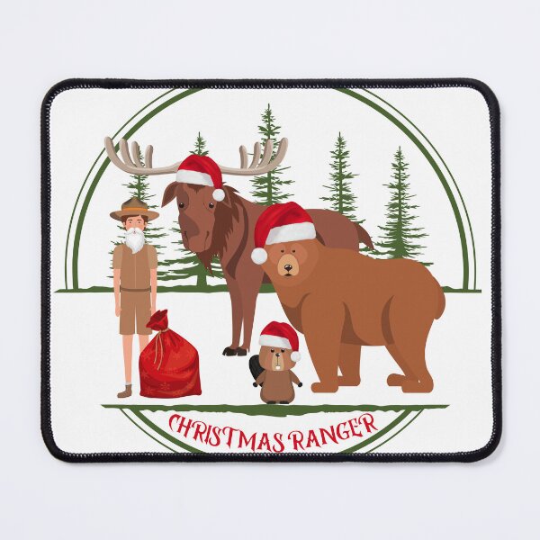 Item preview, Christmas Park Ranger designed and sold by DavidPrintCraft.