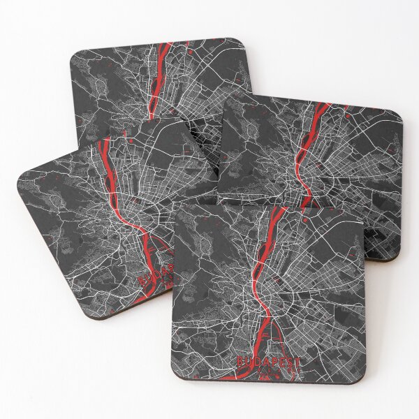 Item preview, Budapest City Map of Hungary - Oriental designed and sold by deMAP.