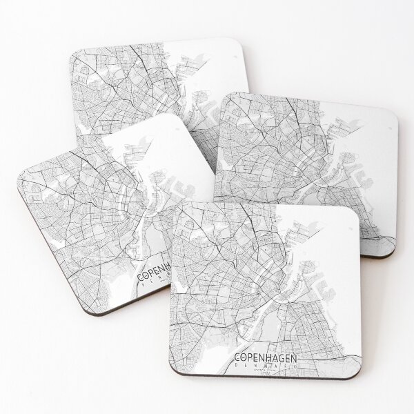 Item preview, Copenhagen City Map of Denmark - Light designed and sold by deMAP.