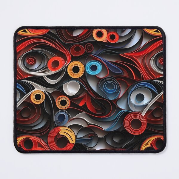 Item preview, Retro design that is reminiscent of pop art motifs made of fabric, wool and felt designed and sold by Pflugart.