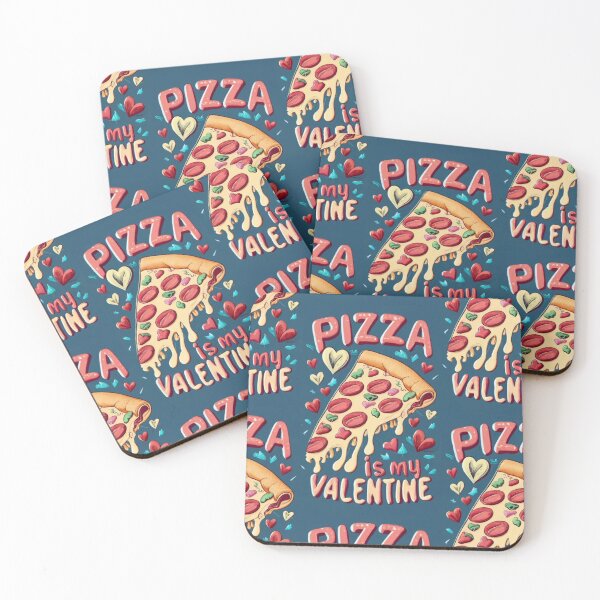 Item preview, Pizza Is My Valentine Retro designed and sold by FenwickDesign99.