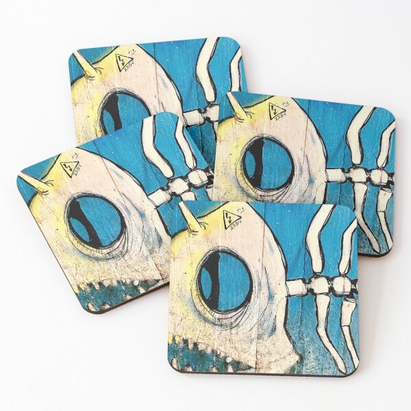 Item preview, Graffiti Spain electric fish abstract  designed and sold by Tropical Blood.