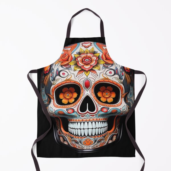 Artikelvorschau, Dia de Los Muertos Helmet entworfen und verkauft von StudioRedKoala.