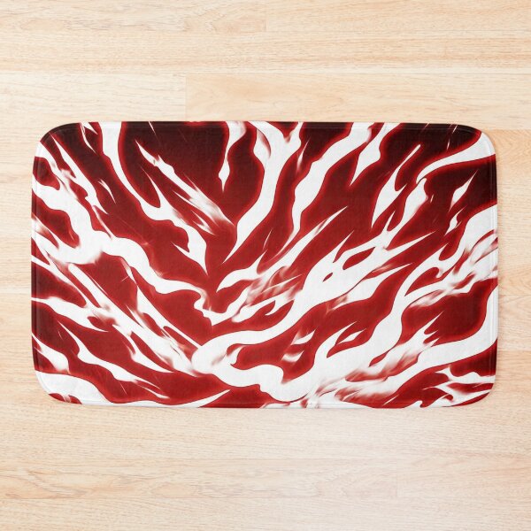 Item preview, Red and White Flames Style 2 designed and sold by Mark Cannon.