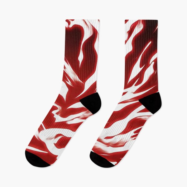 Item preview, Red and White Flames Style 2 designed and sold by Mark Cannon.