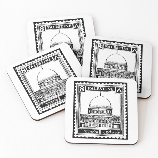 Item preview, Palestine Vintage Postal Stamp Design designed and sold by SKAYAT.