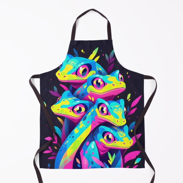 Item preview, “Abstract Iguanas in Fusion of Colors” designed and sold by Art-Vortex-fr.