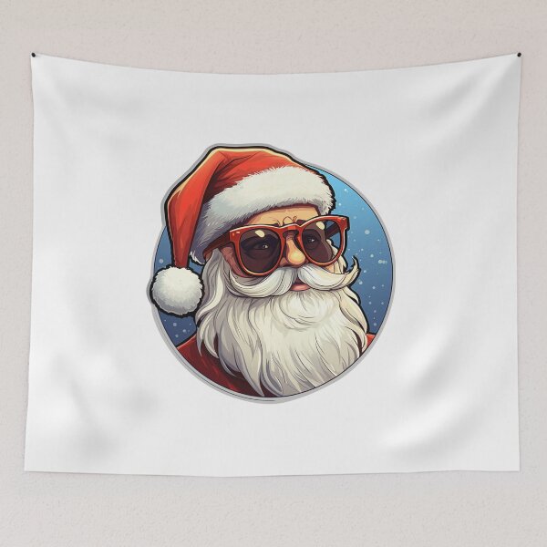 Item preview, Santa Red Hat | Classic T-Shirt designed and sold by NicolasGlowArt.