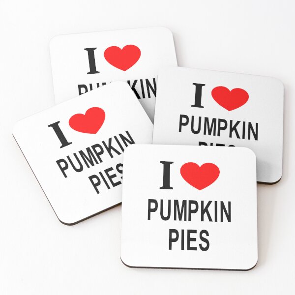 Item preview, I ❤️ PUMPKIN PIES I LOVE PUMPKIN PIES I HEART PUMPKIN PIES designed and sold by usernamenaijan.