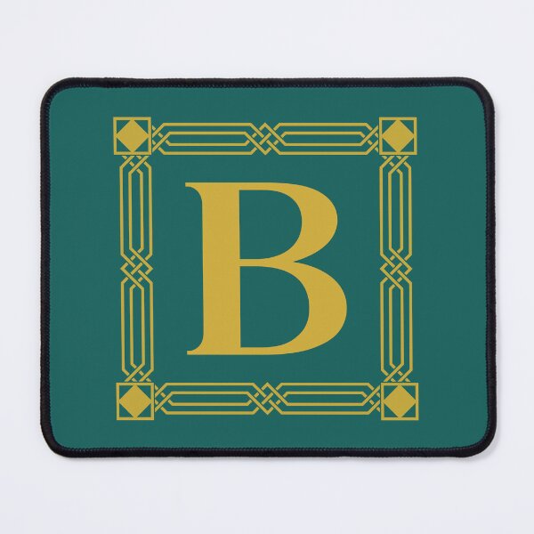 Item preview, Letter B Monogram Gold designed and sold by Jeallan Designs.