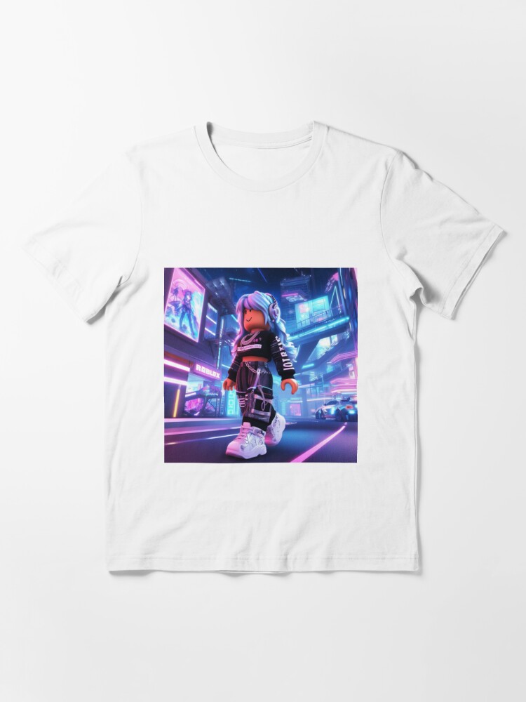 Beauty Aesthetic Roblox Girl  Essential T-Shirt for Sale by