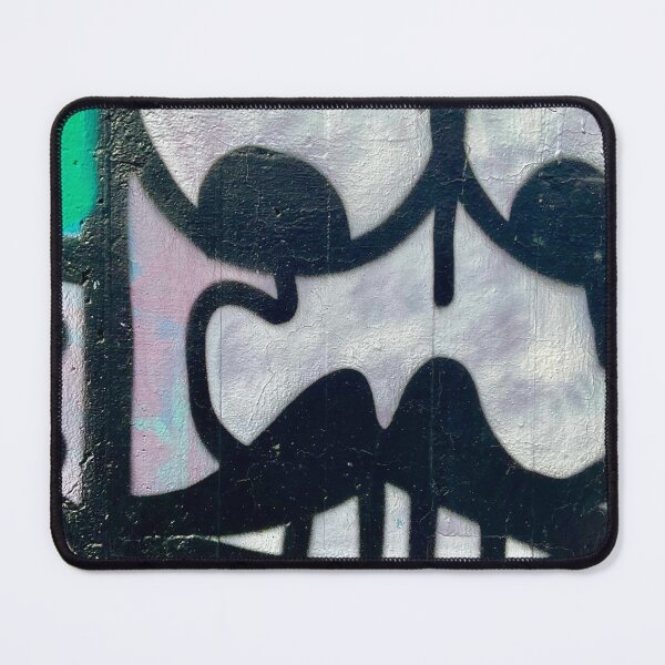 Item preview, Face graffiti texture wall art face graffiti art designed and sold by Tropical Blood.