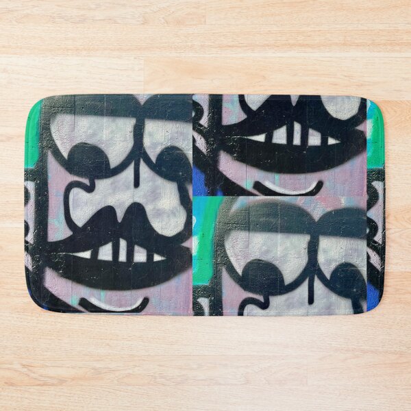 Item preview, Face graffiti texture wall art face graffiti art  designed and sold by Tropical Blood.