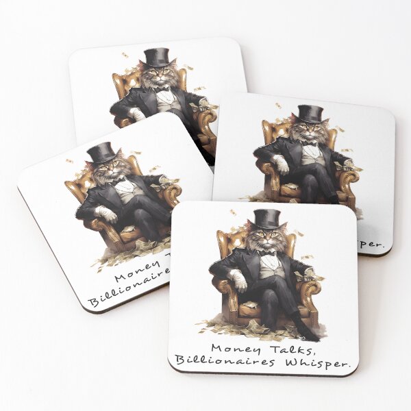 Item preview, Money Talks, Billionaires Whisper. designed and sold by MeawExoplanet.