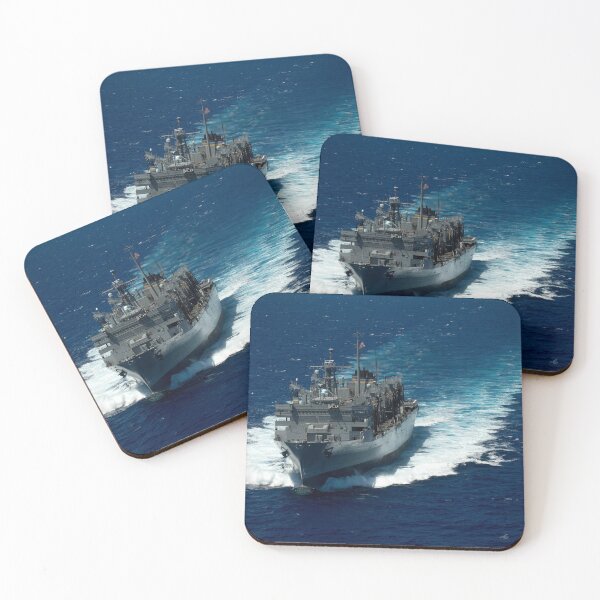 Item preview, STK109763M-Military Sealift Command fast combat support ship USNS Rainier. designed and sold by StocktrekImages.