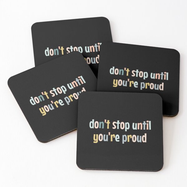 Item preview, no pares hasta que estés orgulloso designed and sold by MOONINSPIRATION.