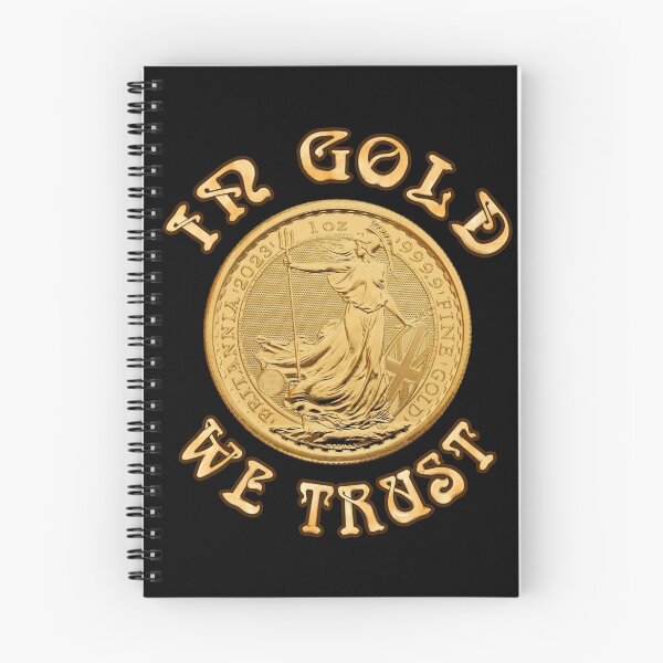 Item preview, In Gold We Trust - Britainnia Gold Coin designed and sold by SolarCross.