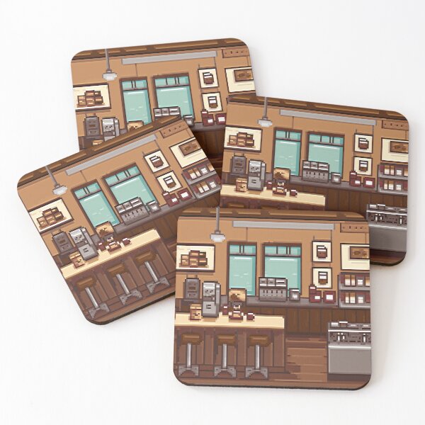 Item preview, Cozy Café Corner designed and sold by Buzz126.