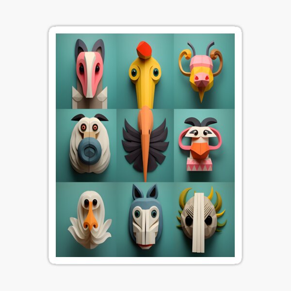 Item preview, Geometric Safari designed and sold by DigitalDoodleDK.