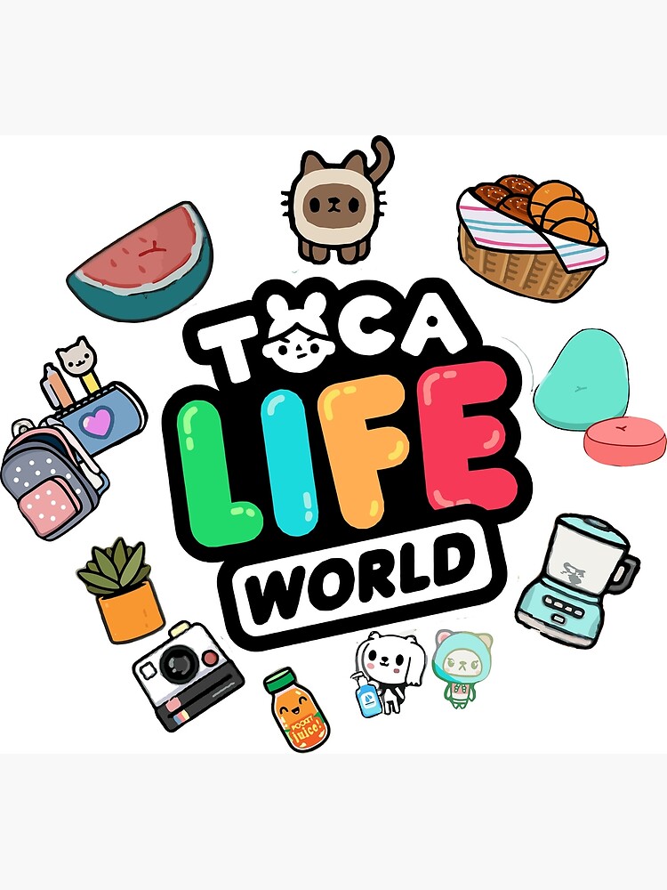 Toca Boca - Toca Boca /TOCA LIFE/ TOCA BOCA WORLD . Characters Poster for  Sale by Mycutedesings-1