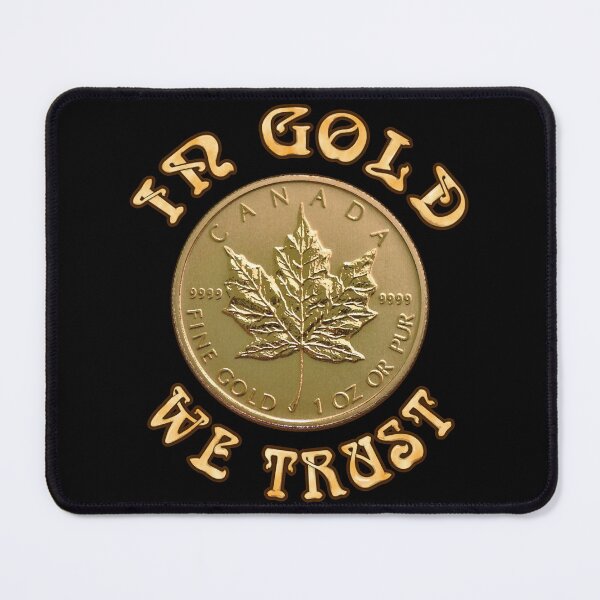 Item preview, In Gold We Trust - Maple Leaf Gold Coin designed and sold by SolarCross.