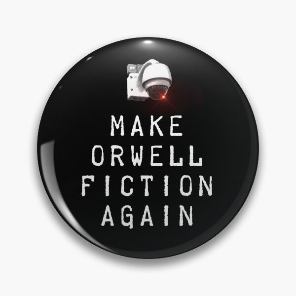 Item preview, Make Orwell Fiction Again designed and sold by Aaron and Melissa Dykes.