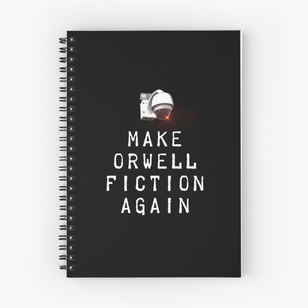 Item preview, Make Orwell Fiction Again designed and sold by Aaron and Melissa Dykes.