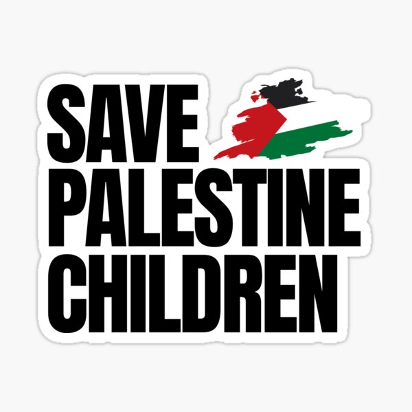 Item preview, Save Palestine Childre designed and sold by InstaCreatives.