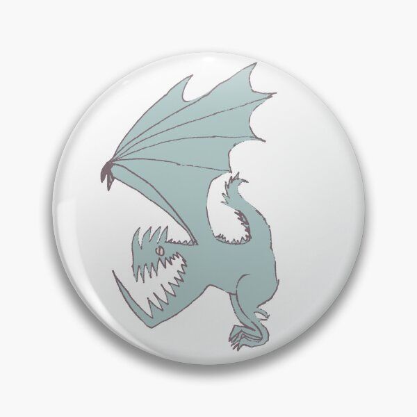 Item preview, Blue dragon sketch designed and sold by ChaseWilderness.