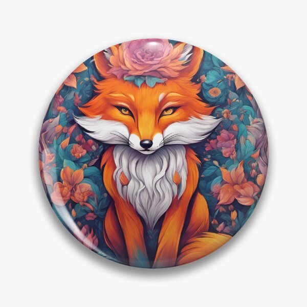 Item preview, Flower Fox designed and sold by KriAtor-Designs.