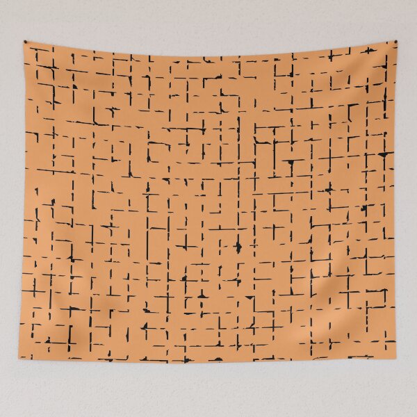 Item preview, Sandy Brown Meshed Abstract Pattern. designed and sold by ARichArts.