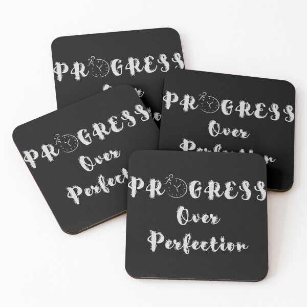 Item preview, Progress Over Perfection Mindset designed and sold by Zephyrux.