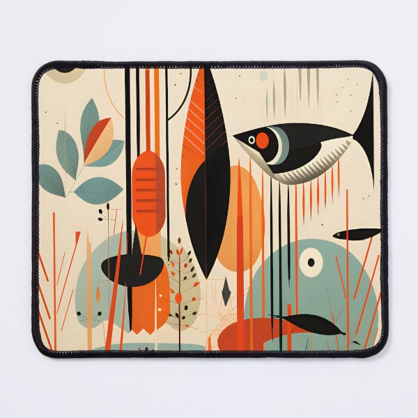 Item preview, Abstract Aquatic Harmony designed and sold by DigitalDoodleDK.