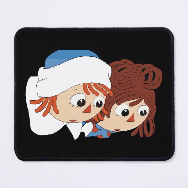 Item preview, raggedy ann and raggedy andy cartoon designed and sold by TARTORE.